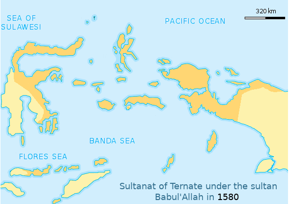 Sultanat of Ternate in 1570