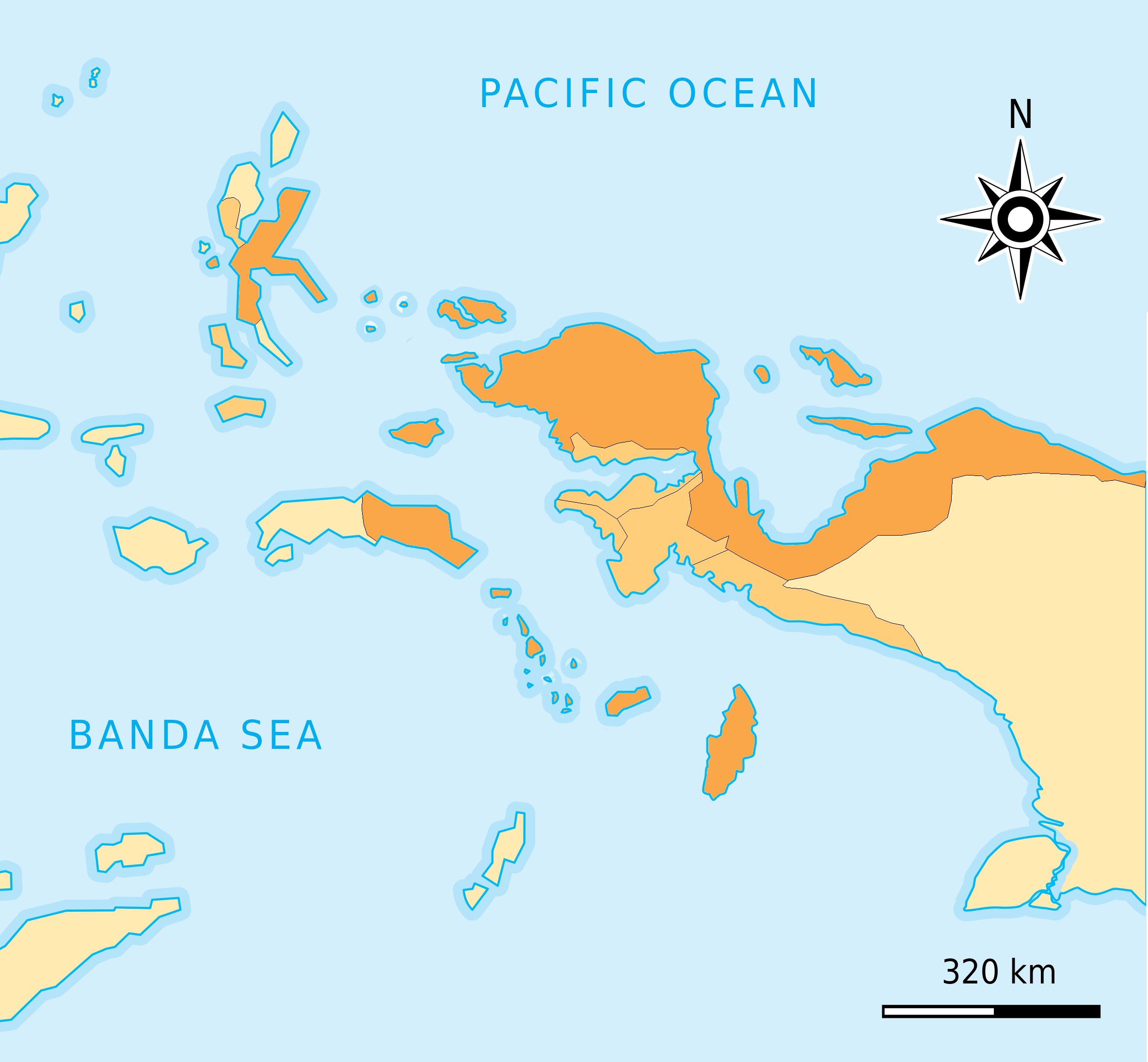 Sultanate of Tidore in 1800